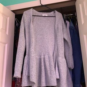 Gray Cardigan